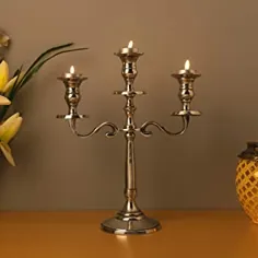 نقره - نگهدارنده شمعدان / نگهدارنده شمع: خانه و آشپزخانه