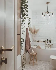 Boho Badezimmer: 20 Ideen، wie Sie den Style umsetzen können!