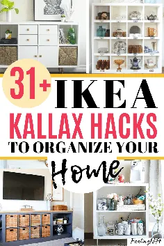 31+ Genius IKEA Kallax برای سازماندهی کل خانه شما هک می کند