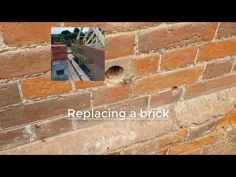 چگونه: آجر را در دیوار جایگزین کنید (برج های شکسته)
