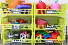 25 ایده ذخیره سازی اسباب بازی در فضای باز برای سازمان بدون تلاش در سال 2021!