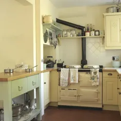 عکس آشپزخانه زرد