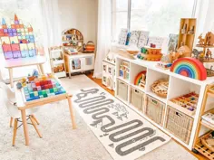 با این 10 ایده ذخیره سازی Playroom ، اسباب بازی ها را مرتب نگه دارید