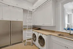 اتاق لباسشویی و انبار حمام با یخچال اضافی - کلبه - اتاق لباسشویی