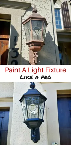 چگونه می توان یک لامپ سبک را مانند یک حرفه ای رنگ آمیزی کرد