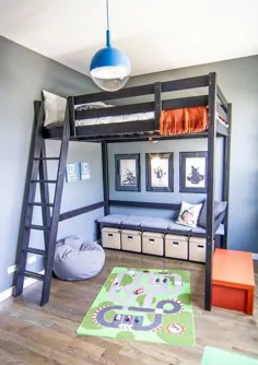 بالا بردن سقف: الهام بخش تخت خواب کودکان