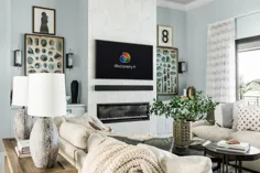 تصاویر اتاق نشیمن از HGTV Smart Home 2021