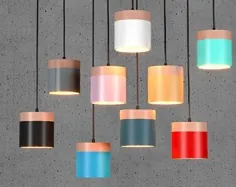 رنگ سفارشی طول سفارشی - سیم کشی یا روشنایی آویز بند عتیقه ای بند ناف - چراغ مینیمالیستی روشنایی Hangout