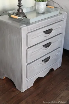Rustic Farmhouse Painted Dresser Dresser