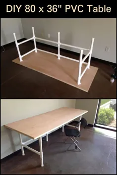 میز پی وی سی 80 x 36 "DIY | پروژه های شما @ OBN