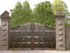 Fortress Gates طراحی شده برای تحت تأثیر قرار دادن |  دروازه املاک و مستغلات |  گیت های ورودی هنرهای زیبا