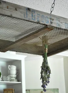 10 قطعه آسان: قفسه های خشک کننده گیاهان - Gardenista