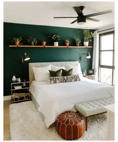 اتاق خواب سبز شکارچی