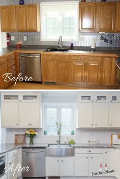 تغییر کابینت آشپزخانه |  جادوی آشپزخانه