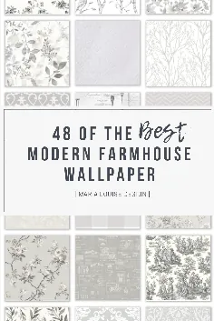 48 مورد از بهترین کاغذ دیواری های مدرن خانه مزرعه • طراحی ماریا لوئیز