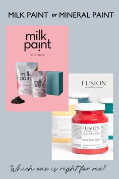 Milk Paint VS Mineral Paint • Fusion Mineral Paint