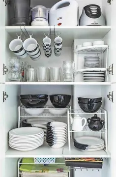20+ راه حل ذخیره سازی کارد و چنگال برای آشپزخانه مینیمالیست - وبلاگ Molitsy