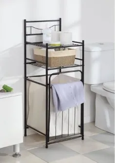 لباسشویی با برج دو قفسه مانع می شود بنابراین می توانید فضای ذخیره سازی ارزشمندی را به یک حمام کوچک یا اتاق لباسشویی اضافه کنید.