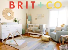 Brit + Co: در داخل مهد کودک مدرن شایان تحسین ویرایشگر خانه ما