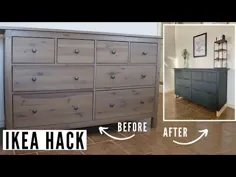 چگونه مبلمان [IKEA HACK] را با استفاده از رنگ گچ و سخت افزار جدید به روز کنیم -
