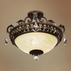 Seville Collection 18 "Wide Ceiling Light Lighting - # 04391 | لامپ های پلاس