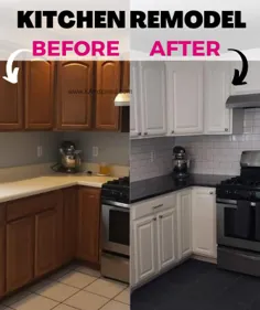 بازسازی آشپزخانه: قبل و بعد از آن