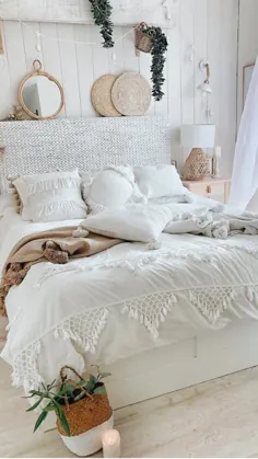 اتاق خواب سفید رویایی
