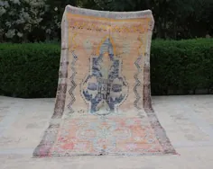 فرش 13x6 Old Bujaad فرش Berber مراکش فرش Bohemian |  اتسی