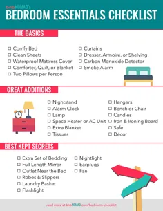 لیست بررسی اتاق خواب نهایی میزبان Airbnb - bnbNomad