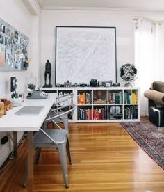11 ایده کم قفسه کتاب برای خانه شما |  توصیه کنید