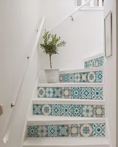 10 برچسب Streifen Treppenaufleger portugese abnehmbare |  اتسی