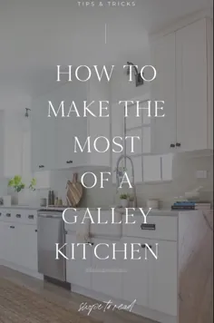 نکاتی در مورد طراحی آشپزخانه Galley