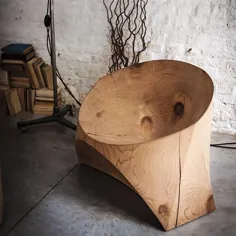 صندلی کروگر در چوب جامد سدر