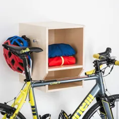 قفسه چوبی دوچرخه L - استند آویز قفسه قفسه ذخیره سازی دیواری دوچرخه سواری |  eBay