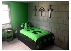 ایده های اتاق خواب Minecraft برای اتاق بچه های پسرانه