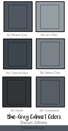 کابینت-آبی-خاکستری-رنگها |  نیلوفرها و زندگی - تزئینات داخلی |  وبلاگ |  دکوراسیون منزل |  DIY