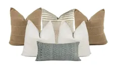 بالش ترکیبی Malibu King Set 6 Pillow Covers Bed |  اتسی