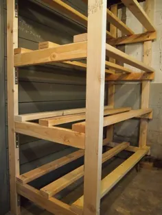 قفسه های ذخیره سازی ساختمان در زیرزمین |  D'oh! -من-Y