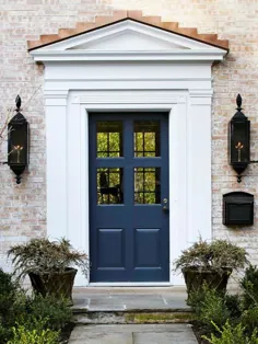 Moderne Haustüren in Farbe - 15 خنک Farbgestaltung Ideen
