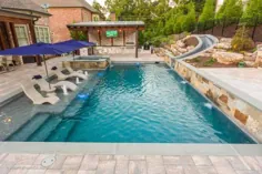 استخرهای خطی / مدرن - ATLANTIS POOLS & SPAS، LLC