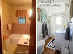 قبل و بعد: حمامی با تاریخ مایل به فضایی تمیز و تمیز تبدیل می شود