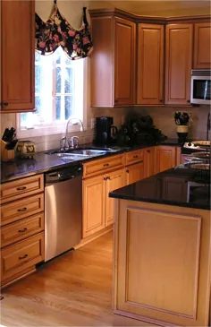 36+ ایده جالب برای طراحی آشپزخانه گرانیت آشپزخانه سیاه