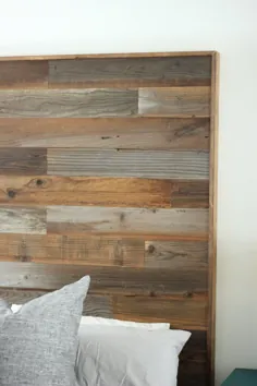 چگونه می توان یک Headboard Wooden Wood - Fresh Crush ساخت