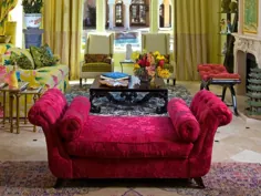 سالن شاسی بلند Fuchsia الهام گرفته از آسیا