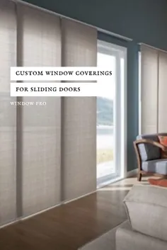 پوشش پنجره برای درهای کشویی