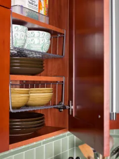 20+ روش برای فشردن فضای ذخیره سازی اضافی از آشپزخانه کوچک