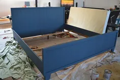 نحوه ساخت تختخواب با هزینه کمتر از 100 دلار DIY