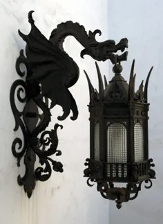 چراغ اژدها و نورپردازی برای خانه - کلکسیون های قرون وسطایی