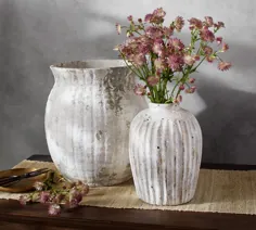 گلدان های ساخته شده با آب و هوای Terra Cotta