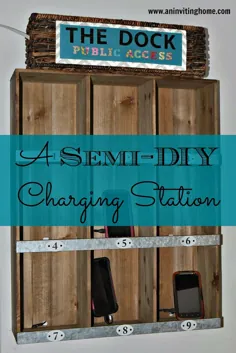 یک ایستگاه شارژ Semi-DIY